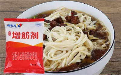 海韦力增筋剂,鸡腿面的做法