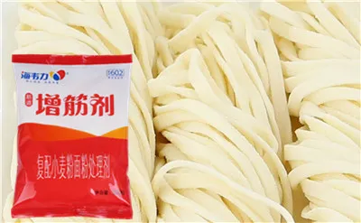 海韦力增筋剂,荞麦凉面的做法