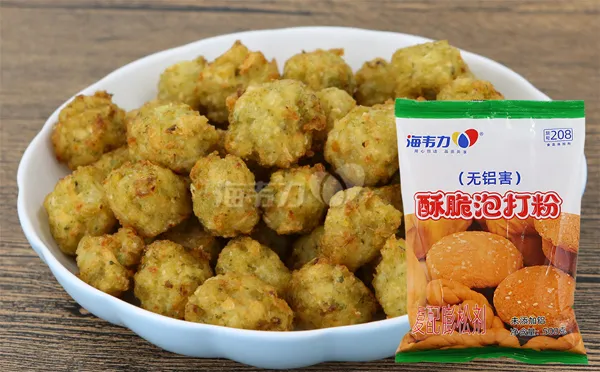 酥脆泡打粉,炸麻圆的做法