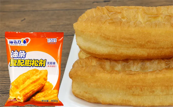 快速无矾油条膨松剂,茴香小油条方法