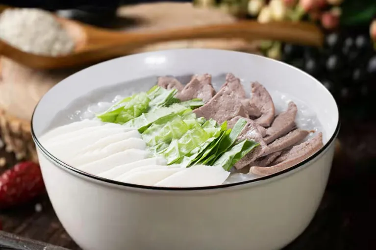 清凉瘦肉粥的做法步骤