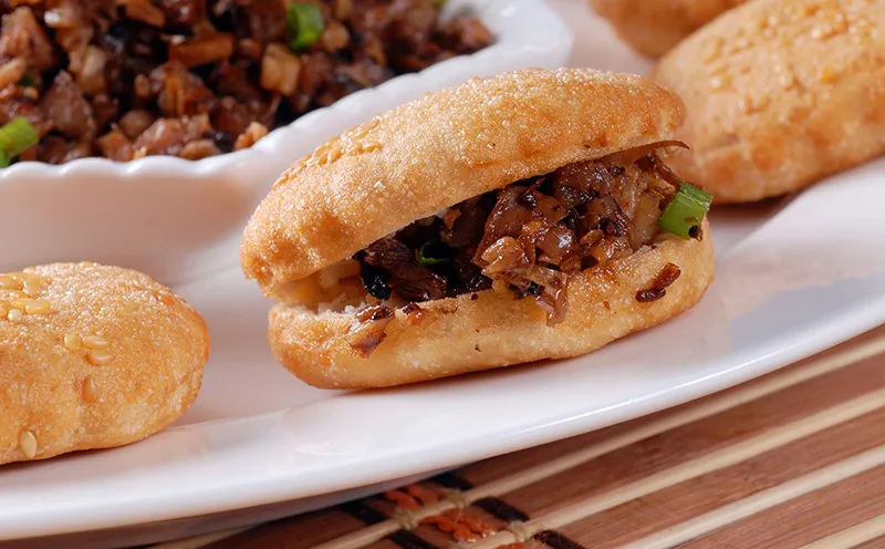 麻酱烧饼的做法步骤