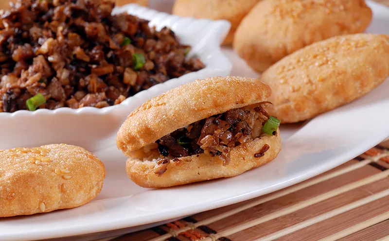 麻酱油烧饼的做法步骤