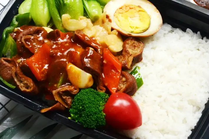 肉末菜饭