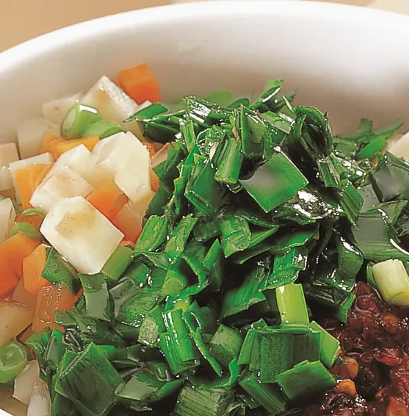 青豆麻酱拌面