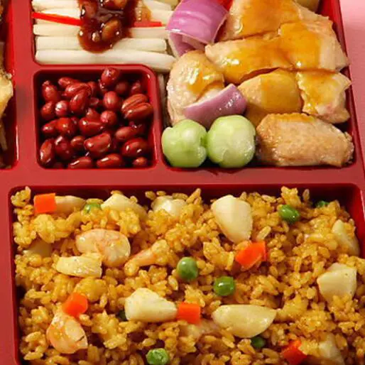 榨菜肉丝炒饭