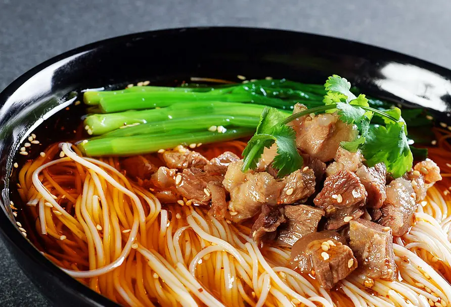 豆浆素面