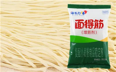 韭菜肉馅饺子,海韦力面得筋