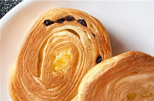 布丁扭结面包的做法和配方