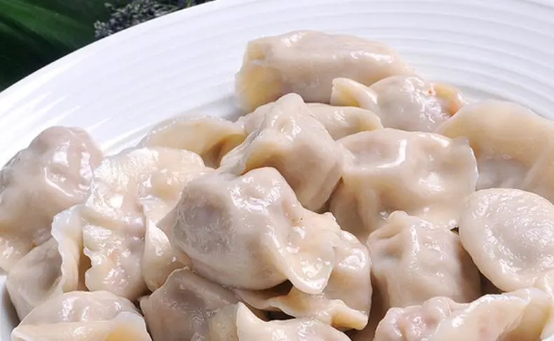 晶莹虾贝饺的做法