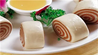 玉米面花卷的做法	