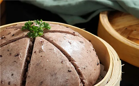 黑米发糕的做法步骤