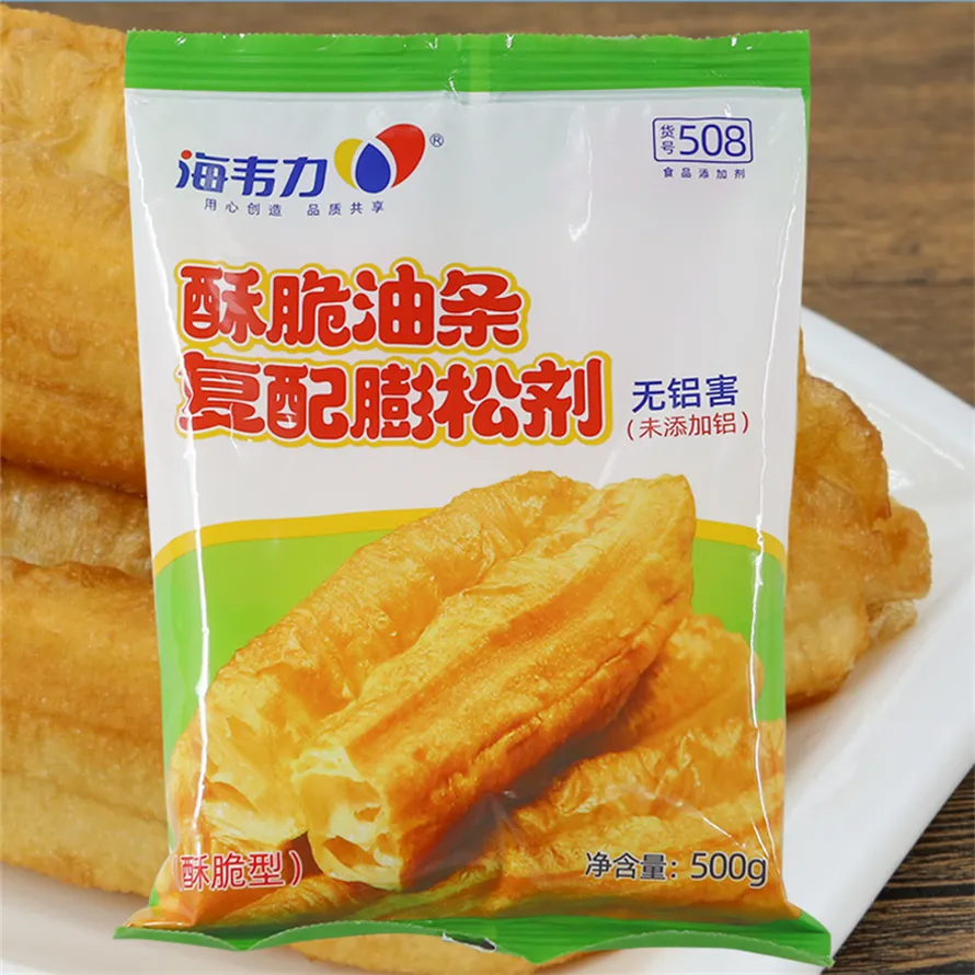 海韦力酥脆油条膨松剂,茴香小油条的家常做法窍门