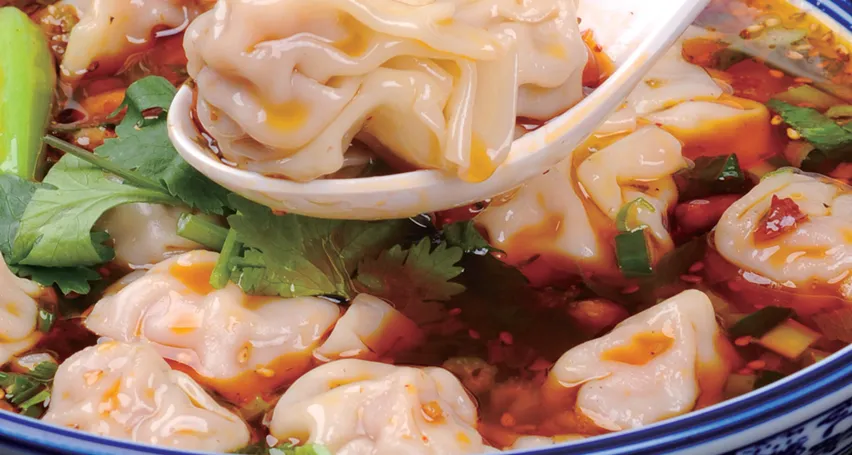 韭黄鱼肉馄饨的做法步骤