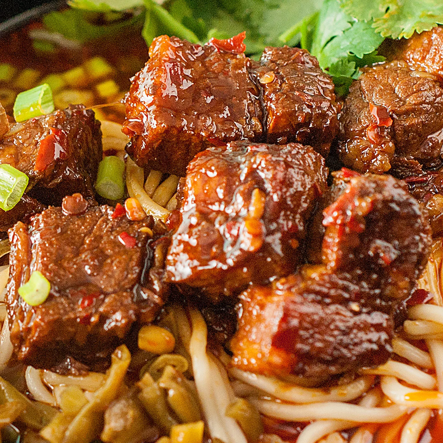 椒麻牛肉拌面的做法步骤