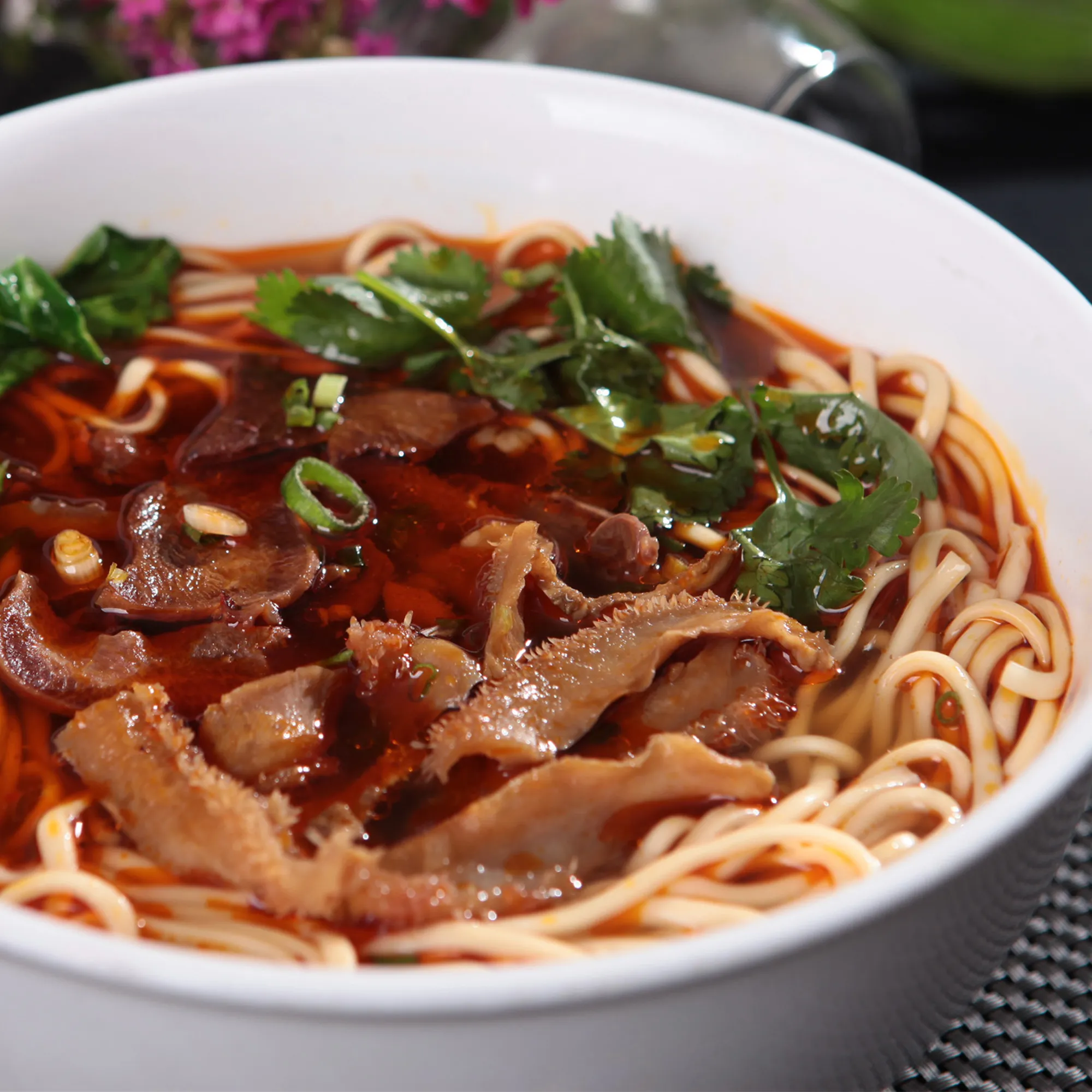 酸辣牛肉拌面的做法步骤