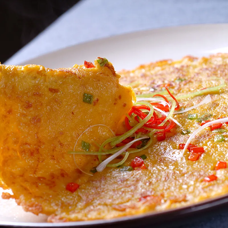 豆渣馅饼的做法步骤