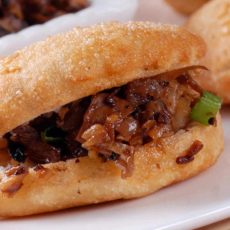 芹菜羊肉馅饼的做法步骤