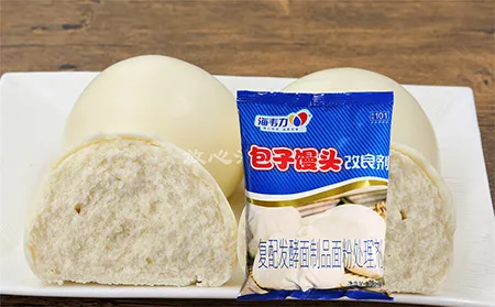 包子馒头改良剂,香菜小笼包的做法
