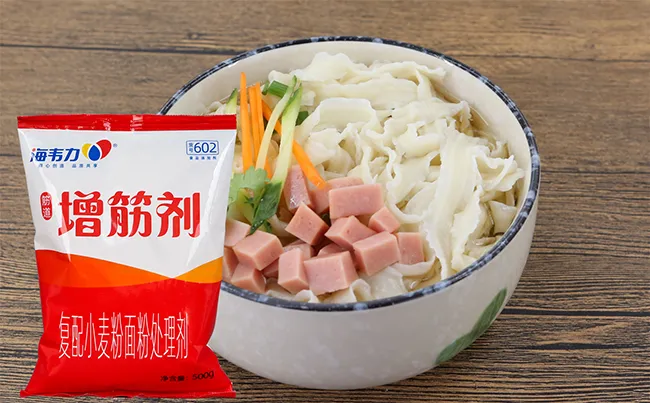 海韦力增筋剂,猪肉白菜荞麦饺的做法和配方