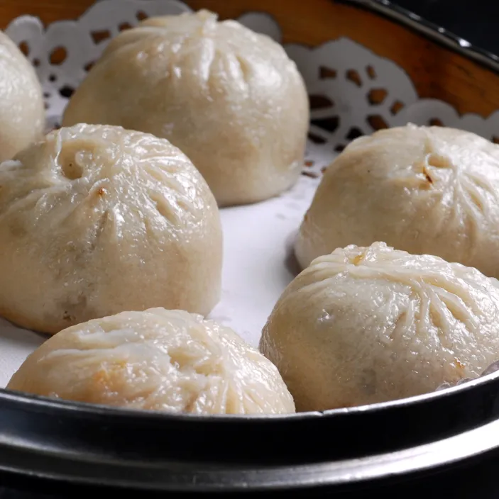 莲蓉佛手包的做法步骤