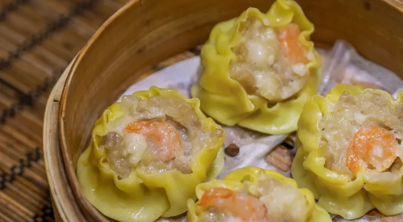 花篮烧卖的做法