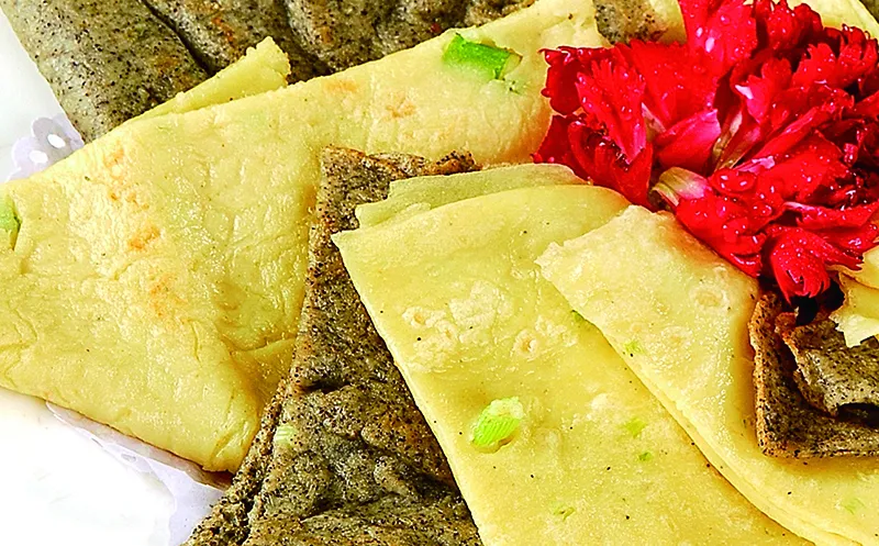 玉米面素菜饼的做法步骤