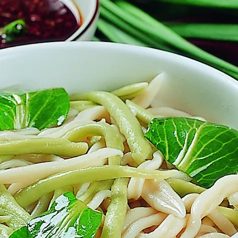 绿茶冷面的做法步骤