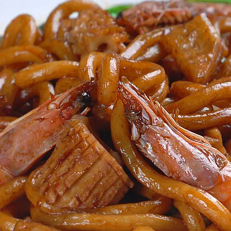 芦笋炒面的做法步骤