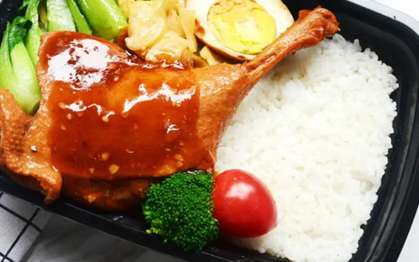 荷叶排骨饭的做法步骤