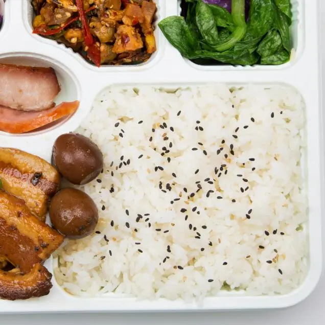 鸡肉松泡饭的做法步骤