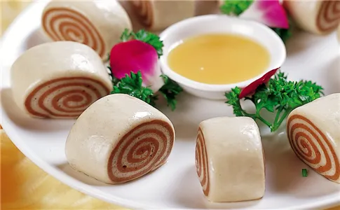 金银花卷的做法步骤