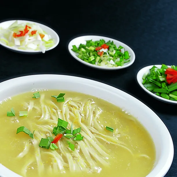 肉丝油面的做法步骤