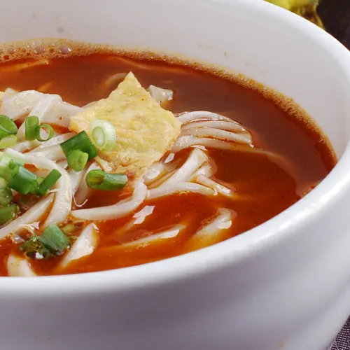 三色鱼丸面的做法步骤