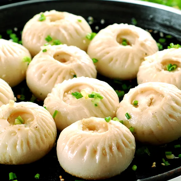 素馅包子的做法