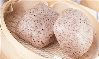 黑米豆浆辫子馒头的做法