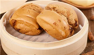 黑米面馒头的做法
