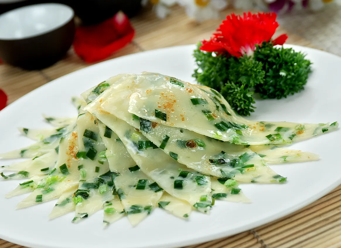 小米黄豆面煎饼