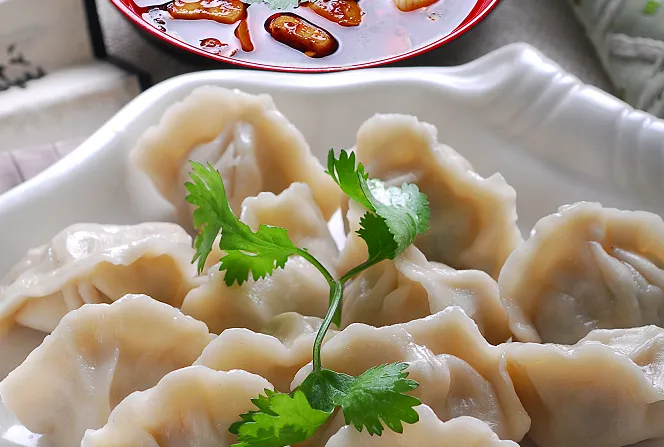 水晶鲜虾饺
