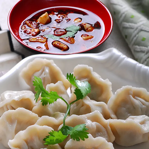 猪肉雪菜饺 猪肉雪菜饺