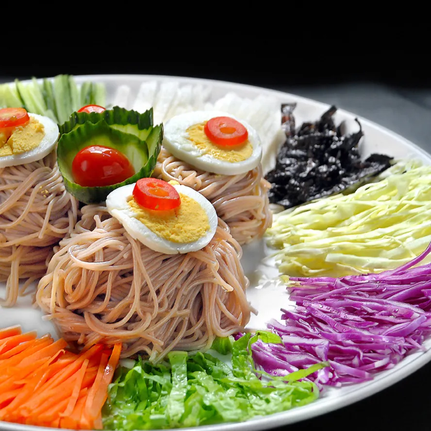 火腿蛋丝凉面 火腿蛋丝凉面