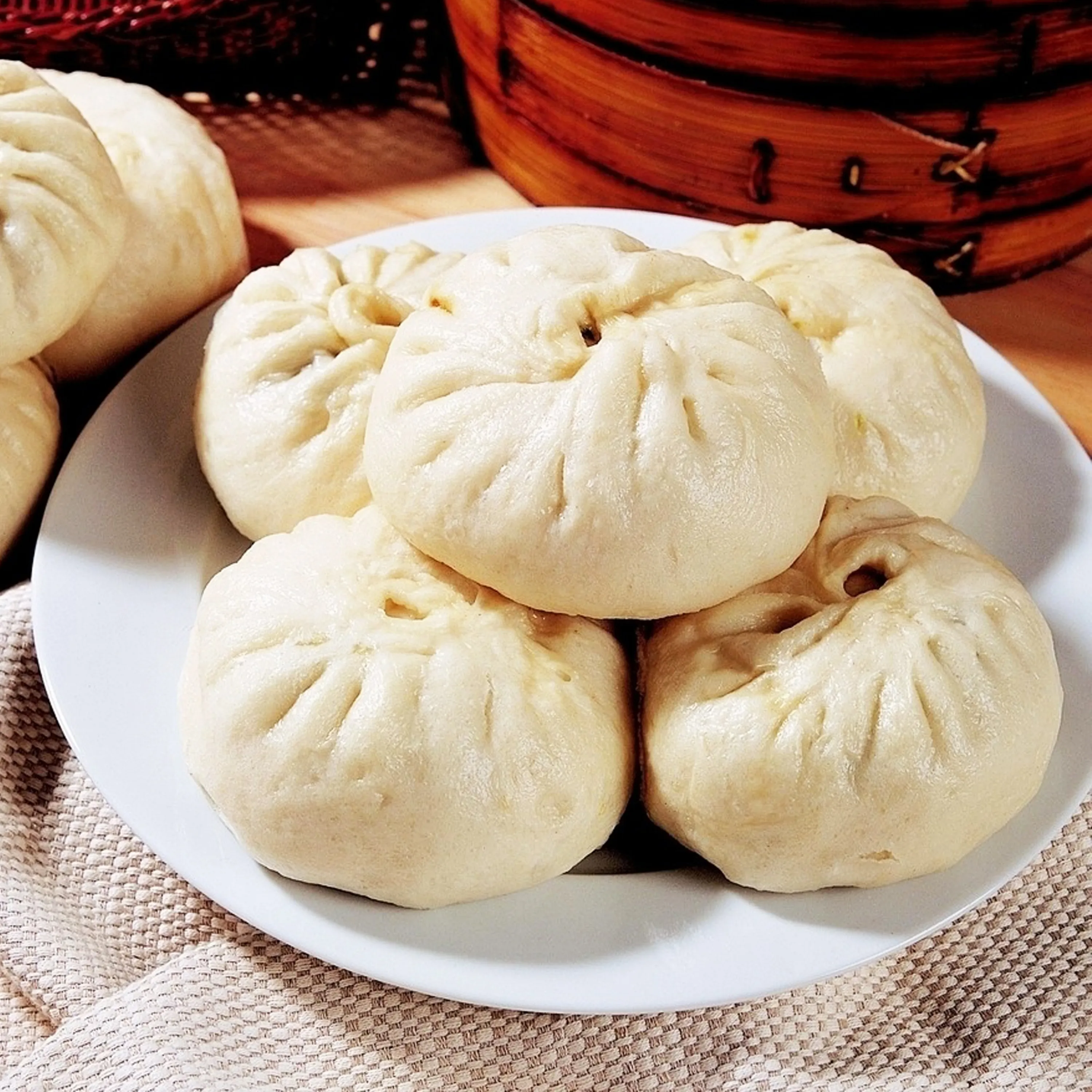 胡萝卜香菇包菜水煎包的做法步骤