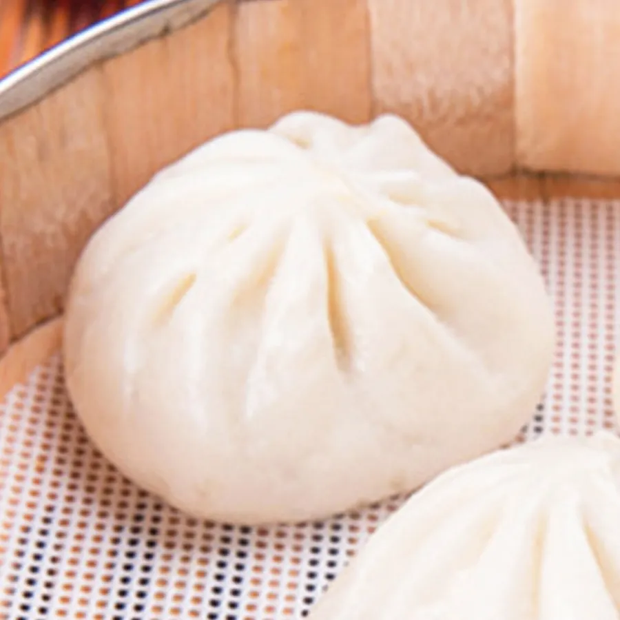 腊肠糯米南瓜花包子的做法步骤