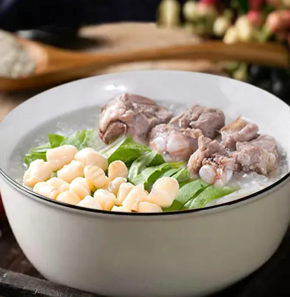 口蘑香菇粥的做法步骤