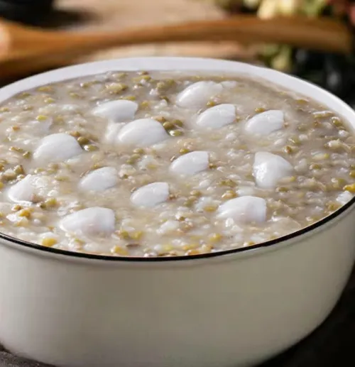 五彩虾仁粥的做法步骤