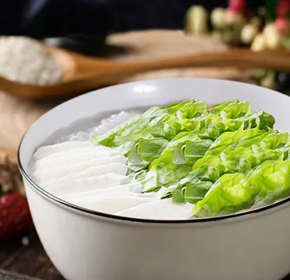 油菜心粥的做法步骤