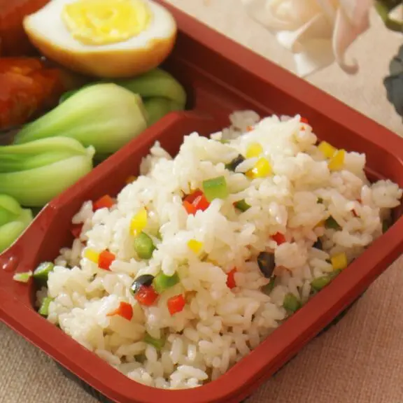 虾仁火腿蛋炒饭