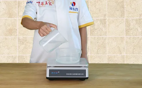 称量水,做馒头方法