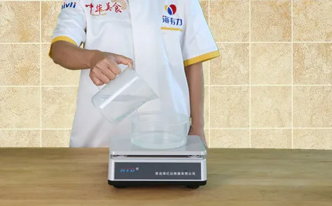 称量水,馒头怎么制作
