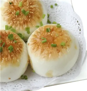 黑芝麻奶黄包